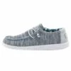 Wally Sox - Ice Grey 1 Wally Sox - Ice Grey -Heydude 110350127 WALLY SOX ICE GREY 01