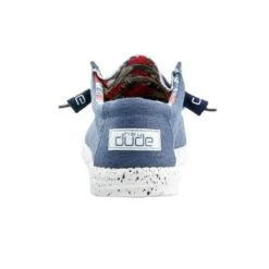 Wally Stretch - Blue -Heydude 110382600 WALLY STRETCH BLUE 05