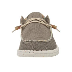 Wally Knit - Desert Brown 11 Wally Knit - Desert Brown -Heydude 112471581 WALLY ECO SOX DESERT BROWN LEFT 4 1