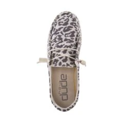 Wendy Woven - Cheetah Grey -Heydude 121413091 WENDY WOVEN CHEETAH GREY 06