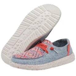 Wendy Playa Fiesta - Rojo -Heydude 121416854 WENDY PLAYA FIESTA ROJO LEFT 3 1