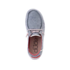 Heydude Hey Dude Wendy Youth Chambray Braid Indigo -Heydude 130125704b