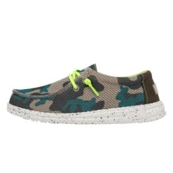 Heydude Hey Dude Youth Wally Sox Taupe Camo