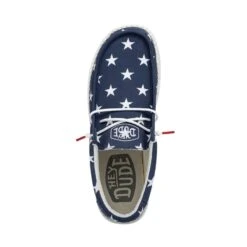 Heydude Hey Dude Wally Patriotic American Flag -Heydude 40001 9CW WALLYPATRIOTIC AMERICANFLAG LEFTTOP