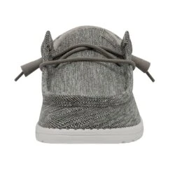 Wally Ascend Woven - Carbon -Heydude 40002 0YK WALLYASCENDWOVEN CARBON LEFTFRONT