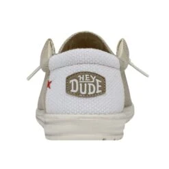 Wally Braided - Off White -Heydude 40003 1LB WALLYBRAIDED OFFWHITE LEFTBACK