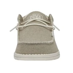 Wally Braided - Off White -Heydude 40003 1LB WALLYBRAIDED OFFWHITE LEFTFRONT