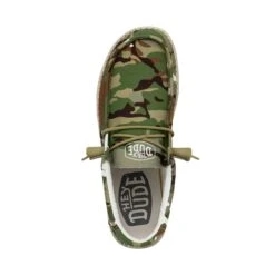 Heydude Hey Dude Men's Wally Ripstop Multi Camo 15 Heydude Hey Dude Men's Wally Ripstop Multi Camo -Heydude 40004 9CQ WALLYCAMOUFLAGE MULTICAMO LEFTTOP 1