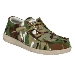 Heydude Hey Dude Men's Wally Ripstop Multi Camo 12 Heydude Hey Dude Men's Wally Ripstop Multi Camo -Heydude 40004 9CQ WALLYCAMOUFLAGE MULTICAMO RIGHTANGLE