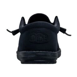 Wally Funk Mono - Navy 12 Wally Funk Mono - Navy -Heydude 40011 410 WALLYFUNKMONO NAVY LEFTBACK 1