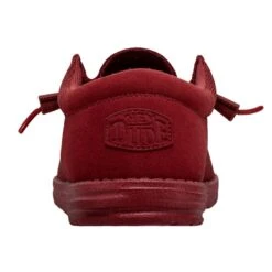 Wally Funk Mono - Red 12 Wally Funk Mono - Red -Heydude 40011 610 WALLYFUNKMONO RED LEFTBACK