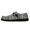 Wally Serape - Black Gravel -Heydude 40017 0YB WALLY SERAPE BLACK GRAVEL LEFT 1