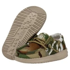Wally Toddler Camouflage - Multi Camo -Heydude 40027 9CQ WALLYTODDLERCAMOUFLAGE MULTICAMO PAIRBOTTOM
