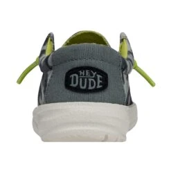 Wally Toddler Camodino - Blue 12 Wally Toddler Camodino - Blue -Heydude 40028 425 WALLYTODDLERCAMODINO BLUE LEFTBACK