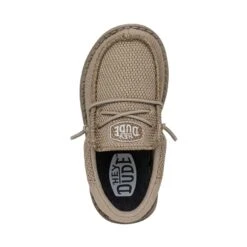 Wally Toddler Funk Mono - Caramel -Heydude 40030 22E WALLYTODDLERFUNKMONO CARAMEL LEFTTOP