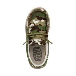 Wally Youth Camouflage - Multi Camo -Heydude 40042 9CQ WALLYYOUTHCAMOUFLAGE MULTICAMO LEFTTOP