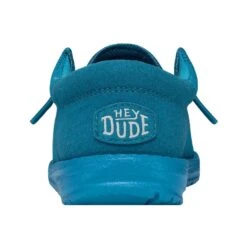 Wally Youth Funk Mono - Electric Blue -Heydude 40045 404 WALLYYOUTHFUNKMONO ELECTRICBLUE LEFTBACK