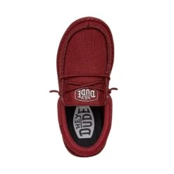 Wally Youth Funk Mono - Red -Heydude 40045 610 WALLYYOUTHFUNKMONO RED LEFTTOP