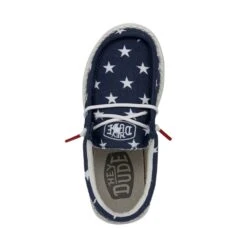Wally Youth Patriotic - American Flag -Heydude 40046 9CW WALLYYOUTHPATRIOTIC AMERICANFLAG LEFTTOP