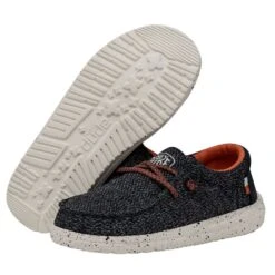 Wally Youth Sox - Ocean Blue 10 Wally Youth Sox - Ocean Blue -Heydude 40049 4MS WALLYYOUTHSOX OCEANBLUE PAIRBOTTOM