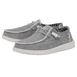 New Products -Heydude 40057 1JD WENDYBOHOSTITCH WHITEMELANGE PAIRSIDE