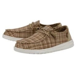 New Products -Heydude 40060 2BX WENDYCROSSHATCH OAT PAIRSIDE