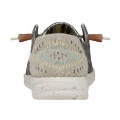 Wendy Knit II - Rock -Heydude 40061 1IJ WENDYKNITII ROCK LEFTBACK