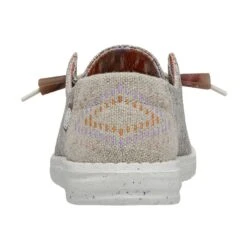 Wendy Knit II - Desert Taupe -Heydude 40061 1JM WENDYKNITII DESERTTAUPE LEFTBACK