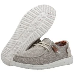 Wendy Knit II - Desert Taupe -Heydude 40061 1JM WENDYKNITII DESERTTAUPE PAIRBOTTOM 1