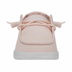Heydude Hey Dude Wendy Slub Canvas Pink -Heydude 40063 680 WENDYSLUBCANVAS PINK RIGHTFRONT
