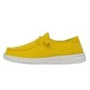 Wendy Slub Canvas - Empire Yellow 1 Wendy Slub Canvas - Empire Yellow -Heydude 40063 76I WENDYSLUBCANVAS EMPIREYELLOW LEFTSIDE