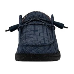 Wendy Funk Slub Blanket - Midnight Rain -Heydude 40066 4MK WENDYFUNKSLUBBLANKET MIDNIGHTRAIN LEFTFRONT