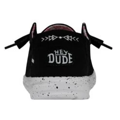 Wendy Stretch Boho Fleur - Crow 12 Wendy Stretch Boho Fleur - Crow -Heydude 40082 0YP WENDYSTRETCHBOHOFLUER CROW LEFTBACK