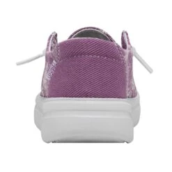 Wendy Youth Rise Eyelet - Violet -Heydude 40108 508 WENDY YOUTH RISE EYELET VIOLET LEFT 5