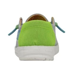 Wendy Youth Stretch - Glow Blu -Heydude 40111 4MC WENDYYOUTHSTRETCH GLOWBLU LEFTBACK