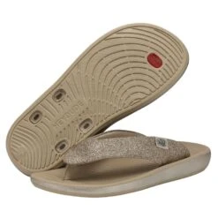 Meg - Gold Glitter 10 Meg - Gold Glitter -Heydude 40123 2BO MEG GOLDGLITTER PAIRBOTTOM 1