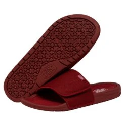 Phoenix Basic Knit - Red -Heydude 40129 610 PHOENIXBASICKNIT RED PAIRBOTTOM