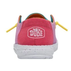 Wendy Youth Slub Canvas - Color Block -Heydude 40143 9CI WENDY YOUTH SLUB CANVAS COLOR BLOCK LEFT 5