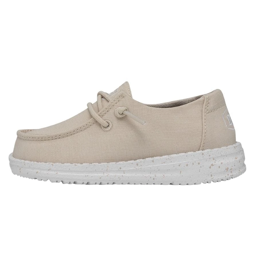 Wendy Toddler Slub Canvas - Natural 3 Wendy Toddler Slub Canvas - Natural