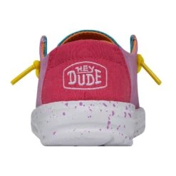 Wendy Toddler Slub Canvas - Color Block -Heydude 40144 9CI WENDYTODDLERSLUBCANVAS COLORBLOCK LEFTBACK 1
