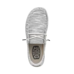 Wendy Sox Wide - Glacier Grey -Heydude 40152 1HD WENDYSOXWIDE GLACIERGREY LEFTTOP