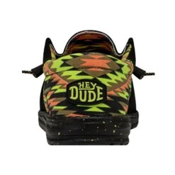 Wally Funk - Neon Black -Heydude 40357 001 WALLYFUNKNEON BLACK LEFTBACK