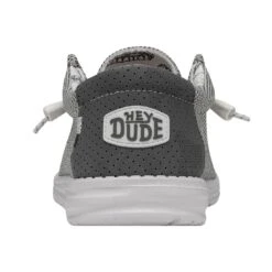 Wally Longneck - Grey 12 Wally Longneck - Grey -Heydude 40367 030 WALLYLONGNECK GREY LEFTBACK 1