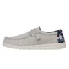 Wally Texas Canvas - Off White -Heydude 40380 1LB WALLYTEXASCANVAS OFFWHITE LEFTSIDE