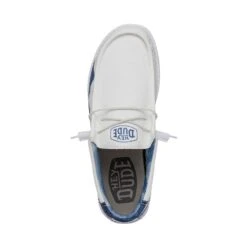 Wally Colorado Watercolor - White 12 Wally Colorado Watercolor - White -Heydude 40382 100 WALLYCOLORADOWATERCOLOR WHITE LEFTTOP