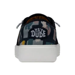 Conway Desert - Navy -Heydude 40392 410 CONWAYMDESERT NAVY LEFTBACK