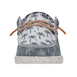 Wally Youth Tropical - Blue 11 Wally Youth Tropical - Blue -Heydude 40475 425 WALLYYOUTHTROPICAL BLUE LEFTFRONT