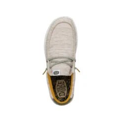 Wally Jersey - Taupe -Heydude FW23 M 40169 214 WALLY JERSEY TAUPE LEFT TOP