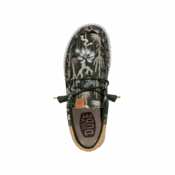 Wally Funk Oasis - Green -Heydude FW23 M 40397 315 WALLY FUNK OASIS GREEN LEFT TOP