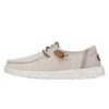 Wendy Washed Canvas - Cream -Heydude FW23 W 40297 13R WENDY WASHED CANVAS CREAM LEFT PROFILE